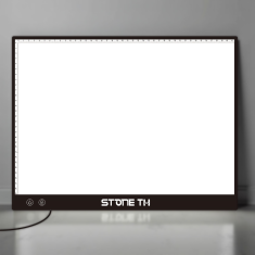 Nikcorp LED svjetleća ploča za crtanje A3, ultra tanka 4mm s 3 razine svjetline, USB podloga za precizno skiciranje i kopiranje