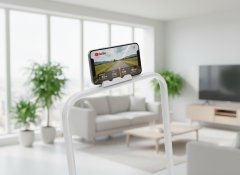 Nikcorp Električna traka za trčanje sklopiva za ispod kreveta, 1-12 km/h, do 120 kg, tihi motor, daljinski upravljač, bijela