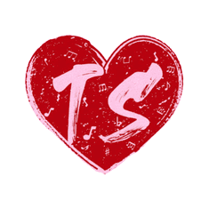 Nikcorp Ženska majica kratkih rukava s printom Taylor Swift, udobna i rastezljiva za koncert ili svaki dan, roza boja, vel. M