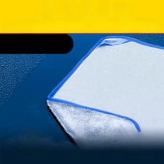 Nikcorp Krpa od mikrofibre za auto i motor, super upijajuća za sušenje bez tragova, poliranje laka i čišćenje stakla, siva 50x60 cm