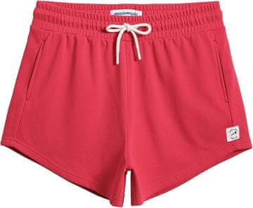 Nikcorp Ženske kratke hlače trenirka za sport i fitness, prozračne i udobne za vježbanje, trčanje i jogu, crvene, veličina L