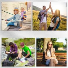 Nikcorp Vrtni jastuci za sjedenje 2 kom, vodootporni i sklopivi za vanjsku upotrebu, termoizolacijski, crni, 30x40 cm