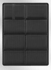 Nikcorp Vrtni jastuci za sjedenje 2 kom, vodootporni i sklopivi za vanjsku upotrebu, termoizolacijski, crni, 30x40 cm