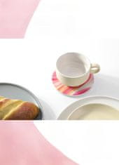 Nikcorp Keramički podmetači za čaše i šalice, set 6 kom, zaštita namještaja od topline i mrlja, s motivom Taylor Swift, rozi, 10,5 cm