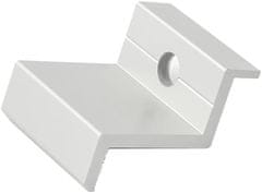 Nikcorp Aluminijske stezaljke za solarne panele, 4 kom, za sigurno pričvršćivanje, podesivi nosači za fotonaponske module, 30 mm