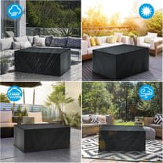 Nikcorp Vodootporna navlaka za vrtni namještaj 87x61x43 cm, Oxford 600D tkanina s PVC premazom, cjelogodišnja zaštita od kiše i UV zraka