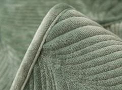 Nikcorp Jastučnica vodootporna 45x45 cm, protuklizna plišana navlaka za jastuk, mekana i periva u perilici, zelena