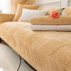 Nikcorp Jastučnica vodootporna 45x45 cm, protuklizna plišana navlaka za ukrasni jastuk, mekana i periva u perilici, narančasta