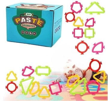 Nikcorp Silikonske kocke s vakuumskim čašicama, Montessori edukativna igračka za djecu 3+, set 24 komada za kreativnu igru i razvoj