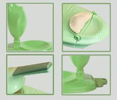 Nikcorp Kalup za raviole i tjesteninu 2u1, set 2 komada, za brzo i lako oblikovanje, preša za tijesto, PP plastika, narančasta