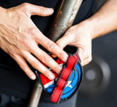 Nikcorp Rukavice za teretanu i fitness, protuklizne i perive za higijenu, za dizanje utega, CrossFit, jogu, unisex, crne, M