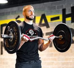 Nikcorp Rukavice za teretanu i fitness, protuklizne i perive za higijenu, za dizanje utega, CrossFit, jogu, unisex, crne, M