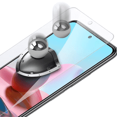 Nikcorp Kaljeno staklo za Xiaomi Redmi Note 10/10S, 9H zaštita ekrana, 3 komada, ultra tanko, visoka prozirnost i osjetljivost