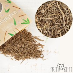 Nikcorp Sušeni korijen valerijane za mačke za igru i stimulaciju, sitno sjeckani prirodni pripravak s eteričnim uljima, 60g