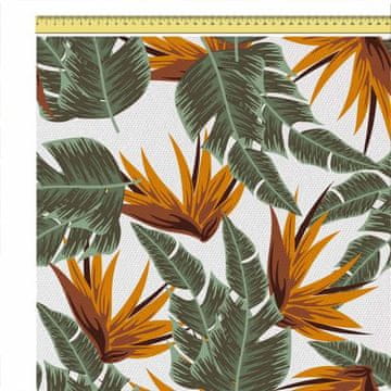 Nikcorp Vodootporno platno Oxford 600D, cvjetni uzorak, 160x100 cm, tkanina za tapeciranje, otporna na UV zrake i trganje