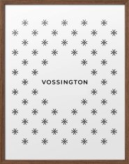 Nikcorp Okvir za slike i postere, moderan tanki dizajn za zid, aluminijski s izgledom drva, zaštitno pleksi staklo, smeđi 40x50 cm