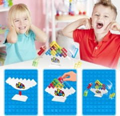 Nikcorp 3D Tetris kocke za slaganje, edukativna igračka za djecu, razvoj kreativnosti i motorike, 48 komada, višebojne