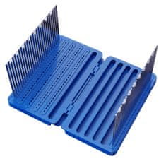 Nikcorp Sklopiva rezačica za kruh od nehrđajućeg čelika s podesivom debljinom rezanja, pladnjem za mrvice i 52 vodilice