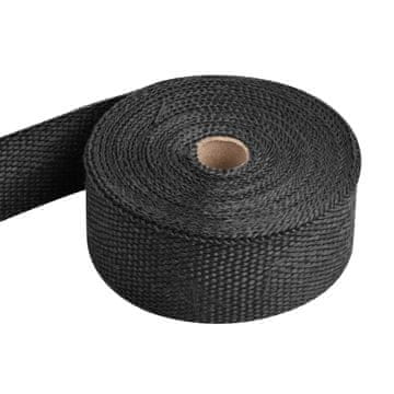 Nikcorp Termoizolacijska traka za auspuh 10m, zaštita od topline i opeklina, za ispušne grane motora i automobila, crna