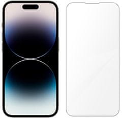 Nikcorp Kaljeno staklo za iPhone 14 Pro, 2 komada, 9H tvrdoća, 3D zakrivljeno, otporno na ogrebotine i otiske prstiju