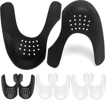 Nikcorp Ulošci protiv gužvanja za cipele, 4 para, zaštita za tenisice i obuću, podesivi, prozračni, 41 EU-47 EU