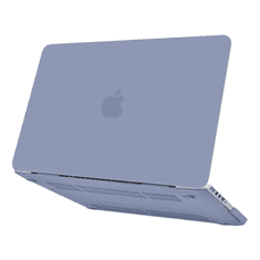 Nikcorp Zaštitna maska za MacBook Pro 14" M1 A2442, tvrdo kućište s poklopcem za tipkovnicu, mat zaštita od ogrebotina, lavanda