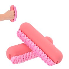 Nikcorp Ženski utezi za vježbanje s trakom za ruku, mekani, 2x0,5 kg, za fitness, jogu, pilates, cardio, jačanje ruku i zglobova