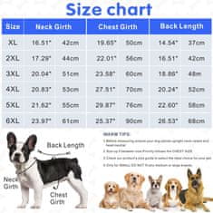 Nikcorp Zimska jakna za pse, vodootporna i vjetrootporna, s toplom pamučnom podstavom i reflektirajućim trakama, plava 2XL