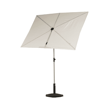 Nikcorp Vrtni suncobran pravokutni sklopivi za terasu i balkon, s UV zaštitom, bež, 183 x 134 cm