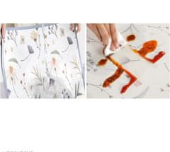 Nikcorp Podloga za sušenje posuđa, super upijajuća prostirka od dijatomejske zemlje, brzo sušenje, protuklizna, 50x40 cm, Cvjetovi