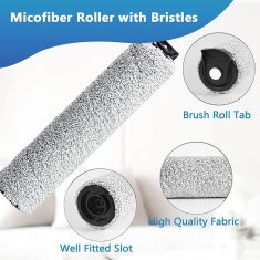 Nikcorp Zamjenski set filtera i četki za usisavač iFloor 3 i Floor One S3, HEPA filter, 2 valjkaste četke od mikrovlakana