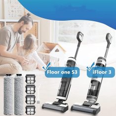 Nikcorp Zamjenski set filtera i četki za usisavač iFloor 3 i Floor One S3, HEPA filter, 2 valjkaste četke od mikrovlakana