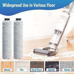 Nikcorp Zamjenski set filtera i četki za usisavač iFloor 3 i Floor One S3, HEPA filter, 2 valjkaste četke od mikrovlakana