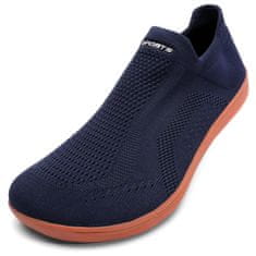 Nikcorp Sportske tenisice za trčanje slip-on prozračne unisex, lagane mrežaste cipele za trening i hodanje, tamnoplave 38 EU
