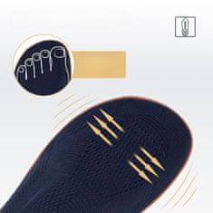 Nikcorp Sportske tenisice za trčanje slip-on prozračne unisex, lagane mrežaste cipele za trening i hodanje, tamnoplave 38 EU