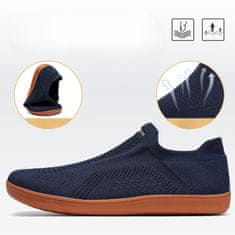 Nikcorp Sportske tenisice za trčanje slip-on prozračne unisex, lagane mrežaste cipele za trening i hodanje, tamnoplave 38 EU