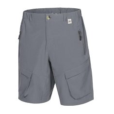 Nikcorp Muške kratke hlače za planinarenje, brzo sušeće i rastezljive, s UPF 50 zaštitom i 6 džepova, sive, XXL