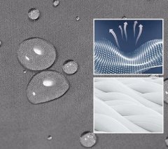 Nikcorp Muške kratke hlače za planinarenje, brzo sušeće i rastezljive, s UPF 50 zaštitom i 6 džepova, sive, XXL