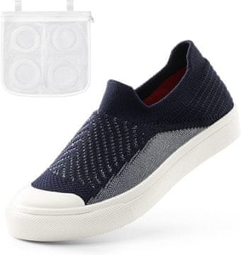 Nikcorp Dječje tenisice za dječake, prozračne i perive u perilici, s protukliznim potplatom za igru, tamnoplave, vel. 28 EU