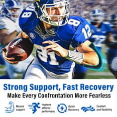 Nikcorp Kineziološka traka za sportaše 2 kom, potpora za mišiće i zglobove, vodootporna i prozračna, 5 cm x 5 m, razne boje