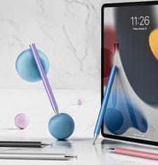 Nikcorp Stylus olovka za tablet i mobitel, set 5 komada, precizni disk vrh za pisanje i crtanje, univerzalna, razne boje