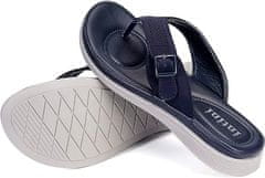 Nikcorp Japanke za plažu i tuširanje, udobne i lagane ljetne natikače s protukliznim potplatom, tamnoplave, veličina 41 EU