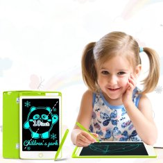 Nikcorp Grafički tablet za crtanje za djecu, 10-inčni LCD ekran u boji, edukativna ploča za pisanje i učenje, zeleni