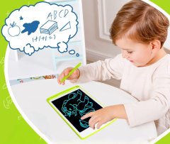 Nikcorp Grafički tablet za crtanje za djecu, 10-inčni LCD ekran u boji, edukativna ploča za pisanje i učenje, zeleni