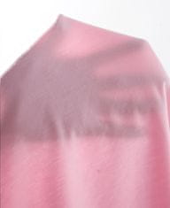 Nikcorp Ženski top na naramenice od mliječne svile, seksi kroj s prekriženim leđima, elegantan i udoban za ljeto i izlaske, rozi, S