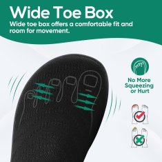 Nikcorp Ženske slip-on cipele za navlačenje, prozračne i udobne, s mrežastim gornjištem i protukliznim potplatom, crne, vel. 44 EU