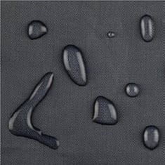 Nikcorp Navlaka za vrtni suncobran vodootporna, zaštitna cerada Oxford 420D, otporna na UV zračenje, vjetar i snijeg, siva 48x260 cm