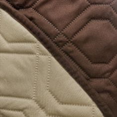 Nikcorp Podloga za pse vodootporna dvostrana 75x175 cm, periva u perilici, zaštitna prostirka za kauč, smeđa/bež