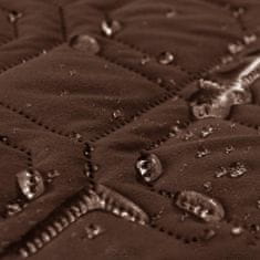 Nikcorp Podloga za pse vodootporna dvostrana 75x175 cm, periva u perilici, zaštitna prostirka za kauč, smeđa/bež