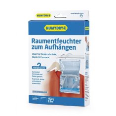 Nikcorp Odvlaživač zraka u vrećici za vješanje, upijač vlage bez mirisa za ormare, kampere i plovila, 450 g